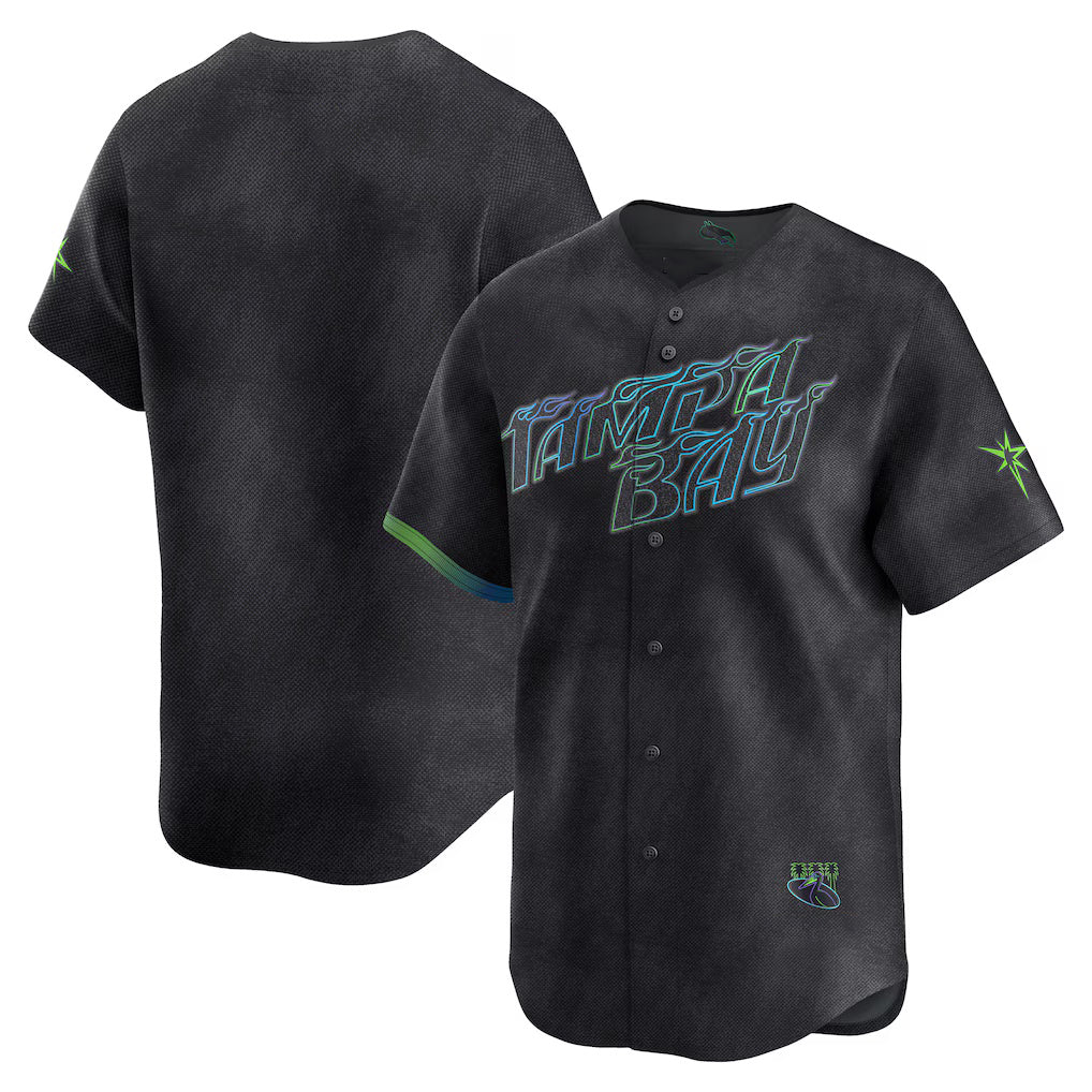 Tampa Bay Rays Black CONTON City Connect Limited Jersey