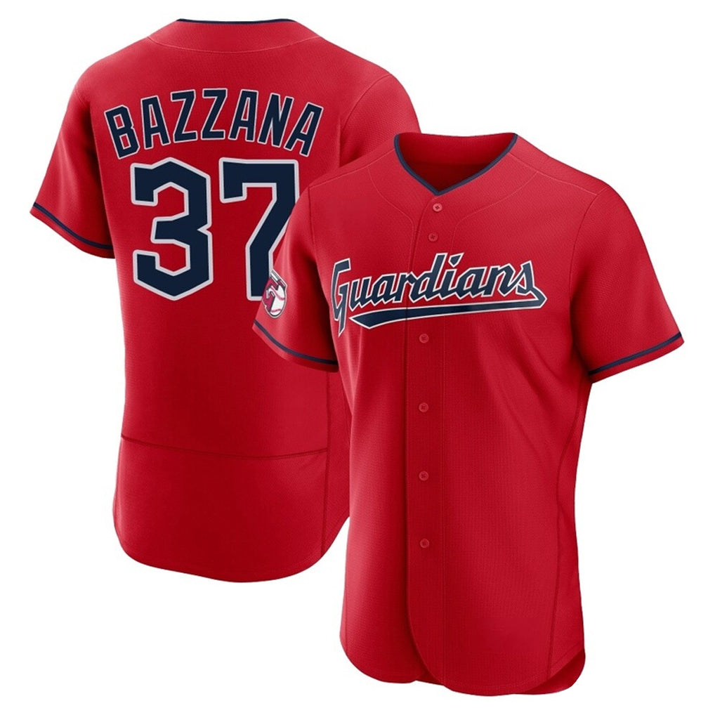 Cleveland Guardians #37 Travis Bazzana Player Red CONTON Limited Elite Home Stitched Jerseys