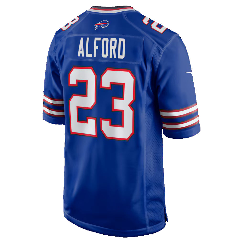 B.Bills #23 Dee Alford Royal CONTON Team Game Jersey