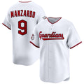 Cleveland Guardians #9 Kyle Manzardo White CONTON Home Limited Stitched Jersey