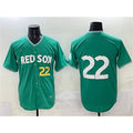 Boston Red Sox #22 Garrett Whitlock Green CONTON 2025 City Connect Limited Stitched Jersey