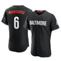 Baltimore Orioles #6 Ryan Mountcastle Player Black CONTON City Connect Limited Elite Home Game Stitched Jerseys