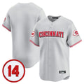 Cincinnati Reds Blank Player Gray CONTON Vapor Premier Limited Home Stitched Jerseys