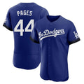Los Angeles Dodgers #44 Andy Pages Player Royal CONTON City Connect Elite Home Stitched Jerseys