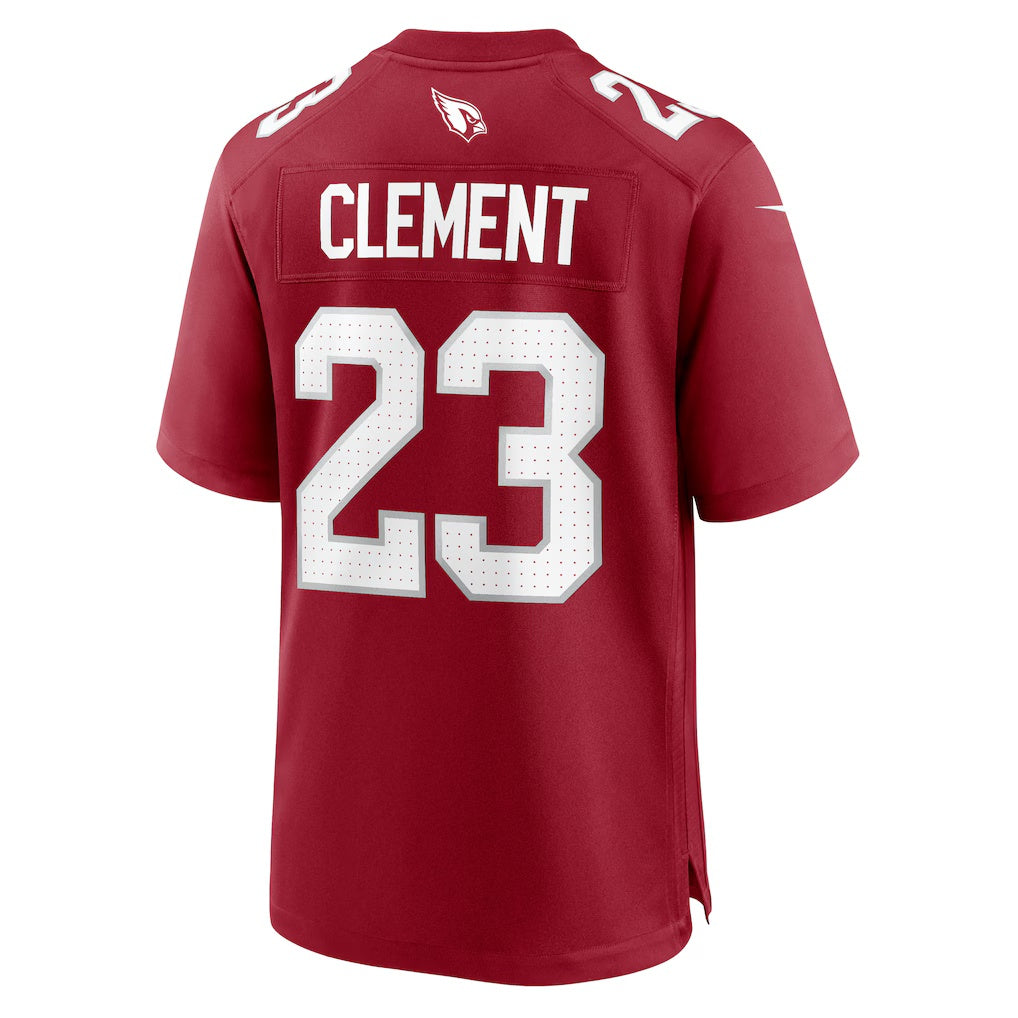 A.Cardinals #23 Corey Clement Cardinal CONTON Team Game Jersey