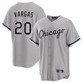 Chicago White Sox #20 Miguel Vargas Player Gray CONTON Home Game Stitched Jerseys