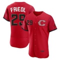 Cincinnati Reds #29 TJ Friedl Player Red CONTON 2026 City Connect Limited Elite Home Stitched Jerseys