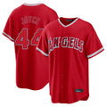 Los Angeles Angels #44 Ben Joyce Player Red CONTON Home Game Stitched Jerseys