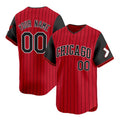 Custom Chicago White Sox Active Player Red Black CONTON 2025 City Connect Limited Stitched Jersey