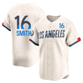 Los Angeles Dodgers #16 Will Smith Player Cream CONTON City Connect Limited Home Stitched Jerseys