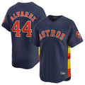 Houston Astros #44 Yordan Alvarez Player Navy CONTON Home Limited Stitched Jerseys