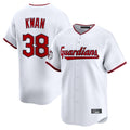 Cleveland Guardians #38 Steven Kwan Player White CONTON Limited Home Game Stitched Jerseys