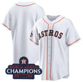 Houston Astros Blank White CONTON 2022 World Series Champions Home Stitched Jersey