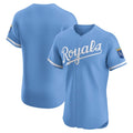 Kansas City Royals Light Blue CONTON Alternate Elite Jersey