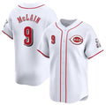 Cincinnati Reds #9 Matt McLain White CONTON Home Limited Stitched Jersey