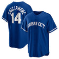 Kansas City Royals #14 Jac Caglianone Royal CONTON Alternate Replica Jersey