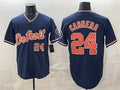 Detroit Tigers #24 Miguel Cabrera Navy CONTON 2026 Alternate Vapor Premier Limited Stitched Jersey