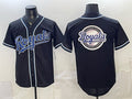 Kansas City Royals Team Big Logo 2026 Fashion Replica Black CONTON Out Stitched Jersey