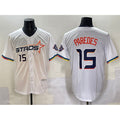 Houston Astros #15 Isaac Paredes White CONTON 2025 City Connect Limited Stitched Jersey