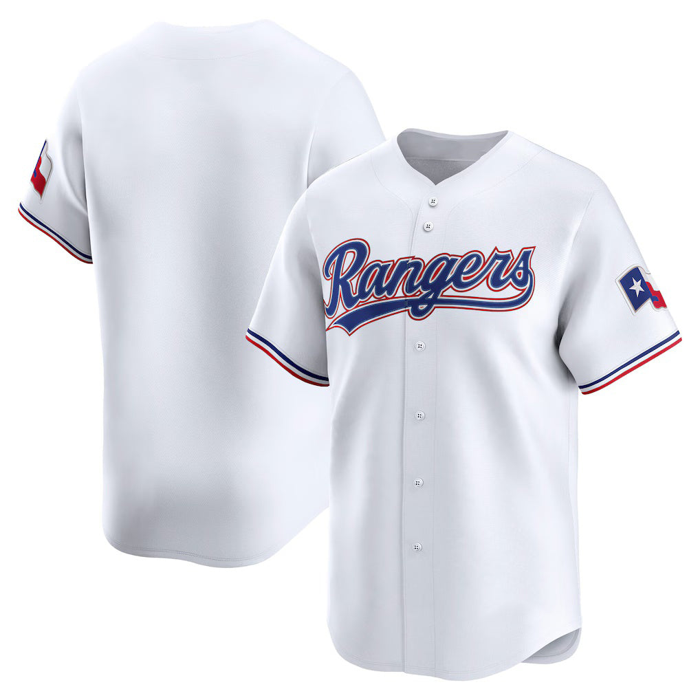 Texas Rangers White CONTON Home Limited Jersey