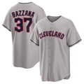 Cleveland Guardians #37 Travis Bazzana Player Gray CONTON Game Home Stitched Jerseys