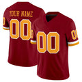 Custom W.Commanders Active Player Burgundy CONTON 2025 F.U.S.E. Throwback Limited Stitched Jersey