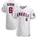 Los Angeles Angels #6 Anthony Rendon White CONTON Authentic Player Jersey