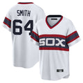 Chicago White Sox #64 Shane Smith Player White CONTON T-shirt Home Game Stitched Jerseys