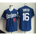 Los Angeles Dodgers #16 Will Smith Royal CONTON Limited Stitched Jersey