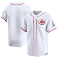 Cincinnati Reds Blank White CONTON Home Limited Stitched Jersey