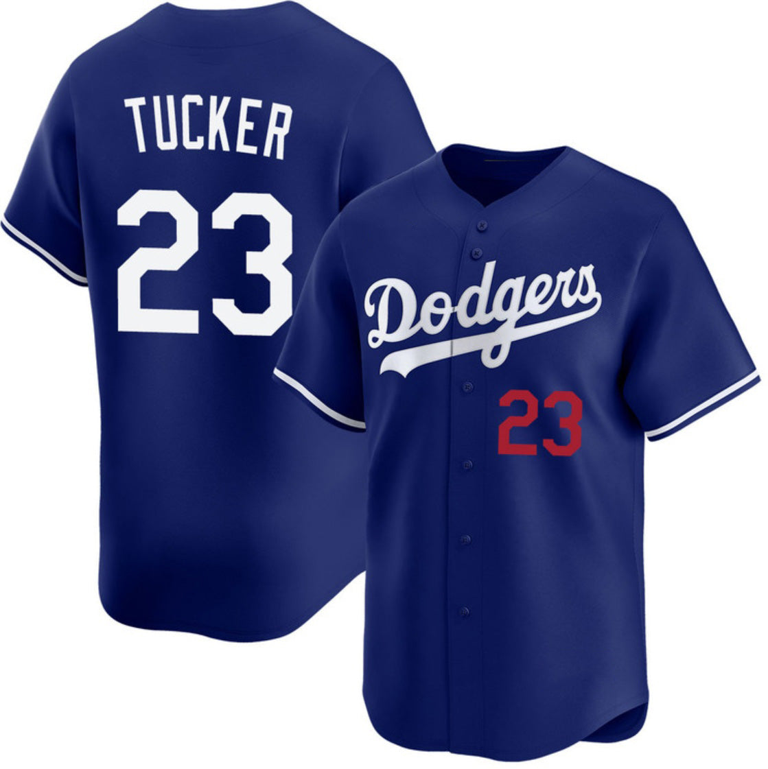 Los Angeles Dodgers #23 Kyle Tucker Royal CONTON 2026 Limited Stitched Jersey