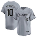 Chicago White Sox #10 Chase Meidroth Player Gray CONTON Road Limited Home Stitched Jerseys