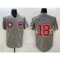 Chicago Cubs #18 Sh¨­ta Imanaga Gray CONTON 2025 Tokyo Series Limited Stitched Jersey