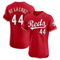 Cincinnati Reds #44 Elly De La Cruz Red CONTON Alternate Elite Jersey