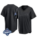 Los Angeles Dodgers #7 Blake Snell Player Black CONTON Pitch Fashion World Series Meet T-shirt Stitched Jerseys