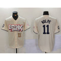 New York Yankees #11 Anthony Volpe Cream CONTON Limited Stitched Jerseys