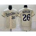 Minnesota Twins #26 Max Kepler Cream CONTON Flex Base Stitched Jersey