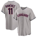 Cleveland Guardians #11 Jose Ramirez Player Gray CONTON Game Home Stitched Jerseys