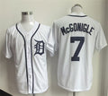 Detroit Tigers #7 Kevin McGonigle White CONTON Cool Base Stitched Jersey