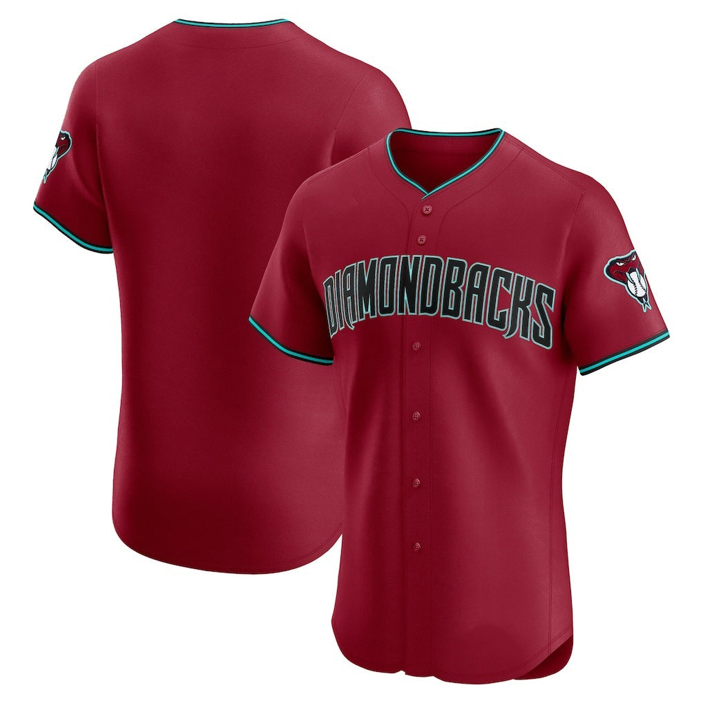 Arizona Diamondbacks Red CONTON Alternate 2 Elite Jersey