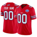 Custom B.Bills Active Player Red CONTON 2025 F.U.S.E. With Farewell Patch Vapor Untouchable Limited Stitched Jersey