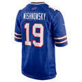 B.Bills #19 Mitch Wishnowsky Royal CONTON Team Game Jersey