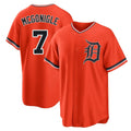 Detroit Tigers #7 Kevin McGonigle Player Orange CONTON Home Game Stitched Jerseys
