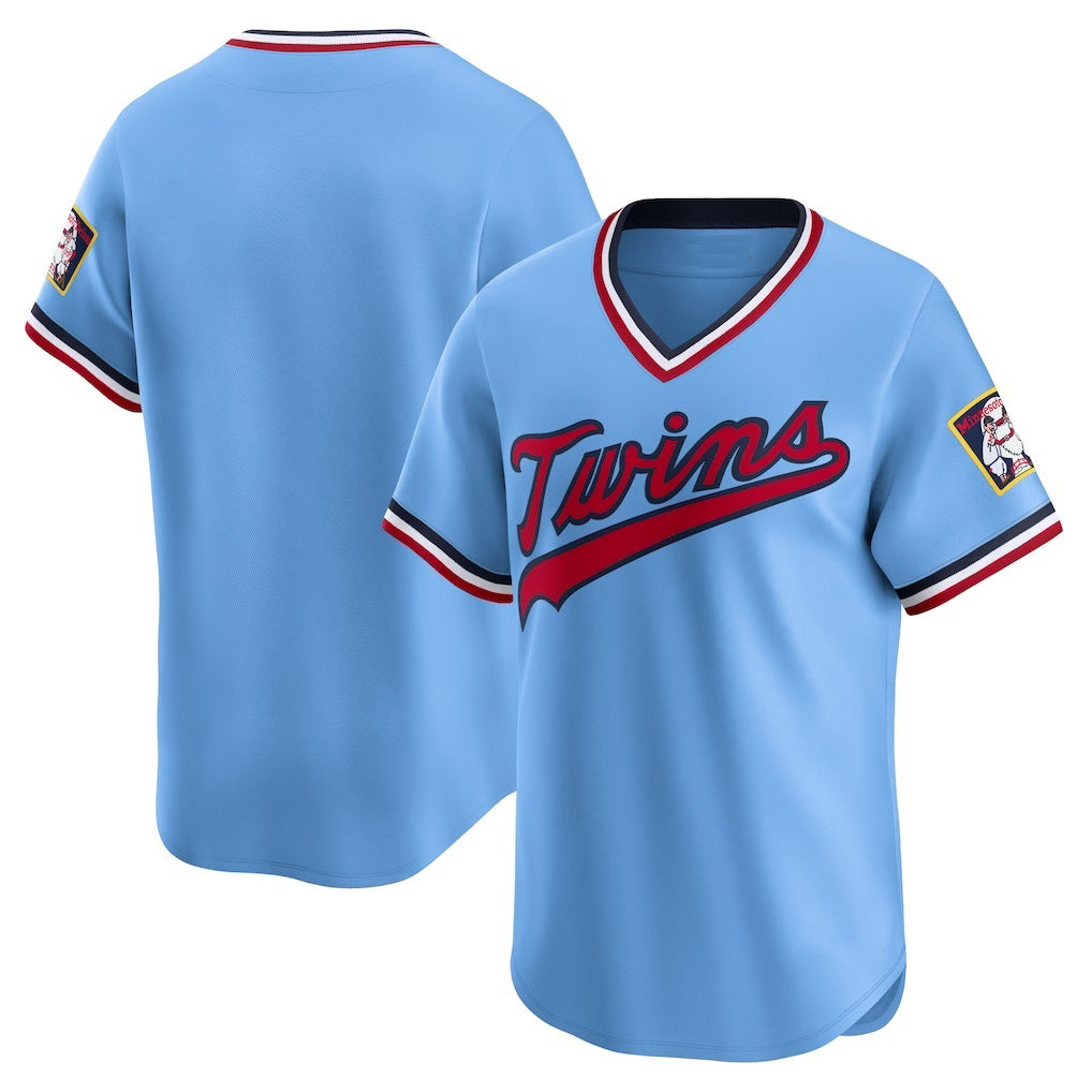Minnesota Twins Light Blue CONTON Cooperstown Collection Limited Jersey