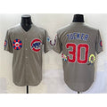 Chicago Cubs #30 Kyle Tucker Gray CONTON 2025 Tokyo Series Limited Stitched Jersey