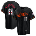 Baltimore Orioles #11 Jordan Westburg Player Black CONTON USA 250 Fourth of July Home Game Stitched Jerseys