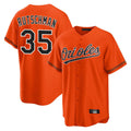 Baltimore Orioles #35 Adley Rutschman Player Orange CONTON Home Game Stitched Jerseys
