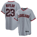 Cleveland Guardians #23 Bo Naylor Player Gray CONTON Home Game Stitched Jerseys