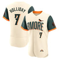 Baltimore Orioles #7 Jackson Holliday Player Cream CONTON 2026 City Connect Limited Elite Home Game Stitched Jerseys