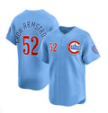 Chicago Cubs #52 Pete Crow-Armstrong 2024-25 Blue CONTON 2nd Alternate Limited Stitched Jersey